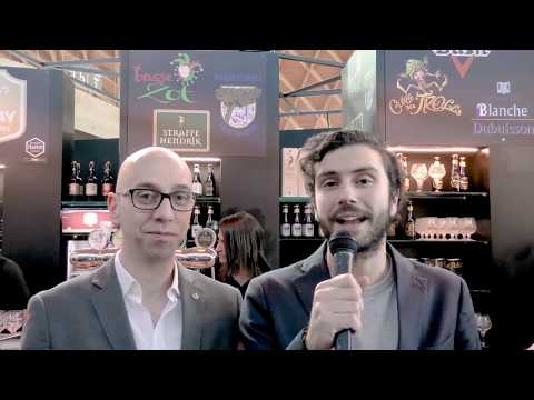 Francesco Erario di Brouwerij De Halve Maan a Beer&amp;Food Attraction 2020