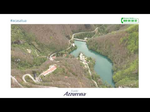 Spot Fonte Azzurrina - L&#039;acqua più alcalina d&#039;Italia direttamente #acasatua