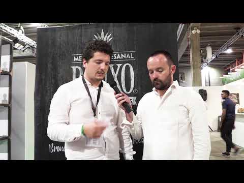 Andrea Fanti di OnestiGroup persenta Bruxo Mezcal ad Agave Eperience 2018