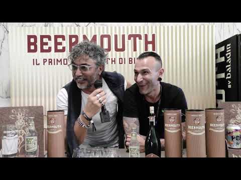 Teo Musso e Dennis Zoppi - Stand Beermouth al Roma Bar Show