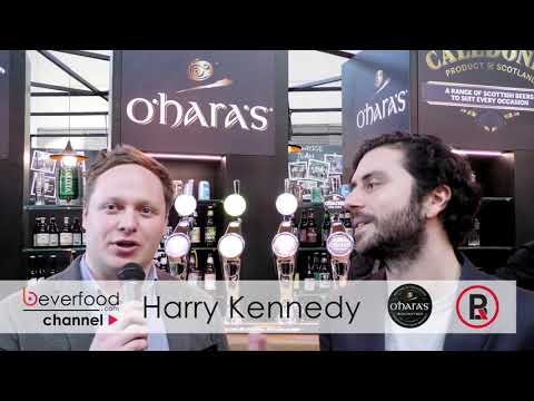 Harry Kennedy di O’hara’s Carlow Brewing Company, stand di Brewrise a Beer &amp; Food Attraction