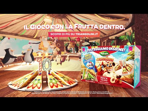 Spot 10 anni dei Triangolini Valfrutta