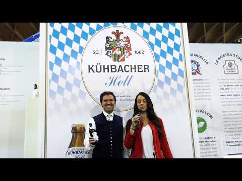 Umberto Beck Peccoz presenta la Kuhbacher Hell a Beer Attraction 2019