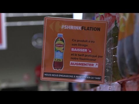 French supermarkets call out food producers for &quot;shrinkflation&quot; • FRANCE 24 English