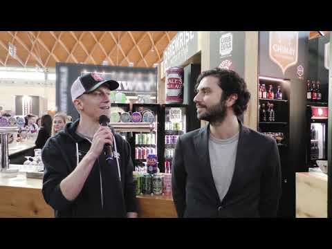 Jesse Kercheval di Oskar Blues Brewery - stand BrewRise a Beer &amp; Food Attraction 2020