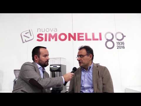 Maurizio Giuli di Nuova Simonelli intervista a Triestespresso 2016 Beverfood.com