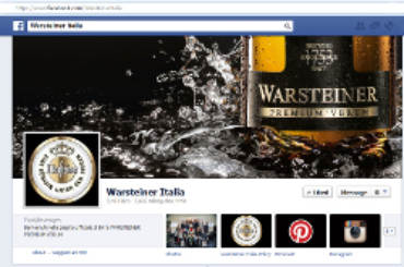 Warsteiner FB page