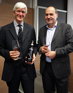 Casimiro Maule Direttore Nino Negri e Davide Mascalzoni, Direttore Generale Gruppo Italiano Vini