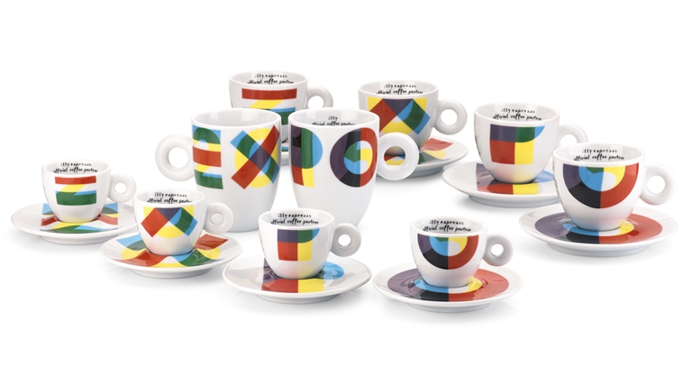 gruppo espresso, cappuccino e mug illy Official Coffee Partner Expo