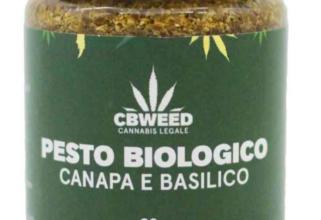 CBWeek pesto basilico canapa