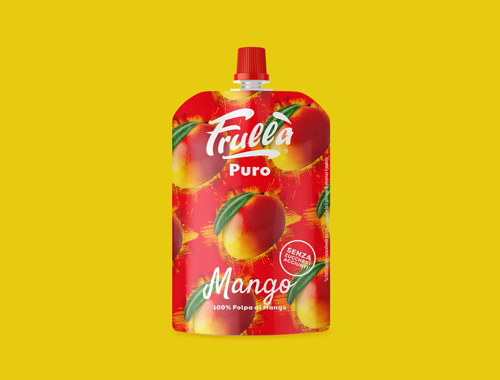 Nuovo “Frullà Puro”: frutta frullata monogusto in doypack