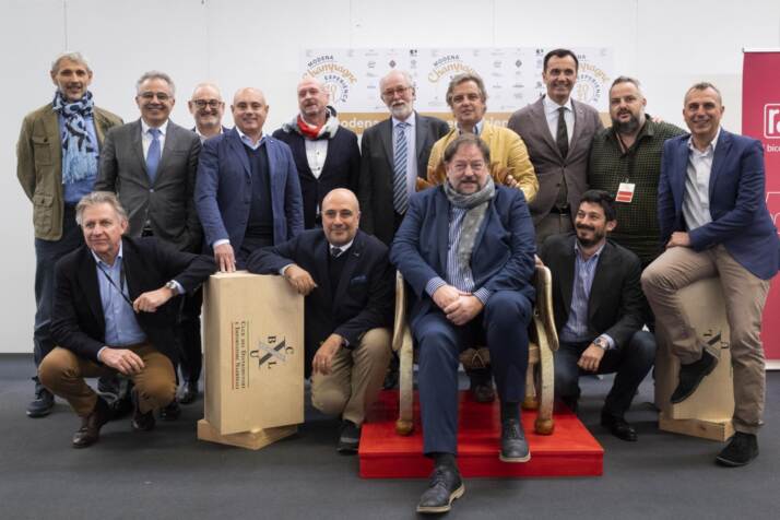 i soci di Società Excellence a Modena Champagne Experience 2021