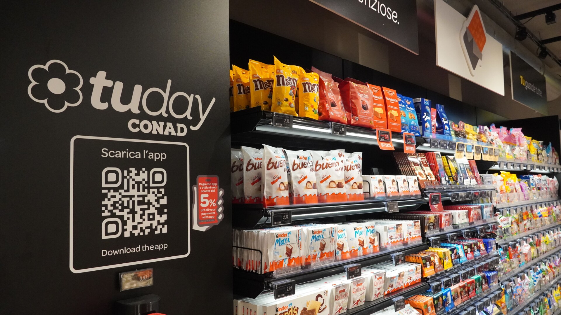 Verona: inaugurato il Tuday Conad, il primo supermercato italiano senza  casse