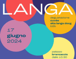 Cocchi ad “Alta Langa Roma”: lunedì 17 Giugno 2024 a Palazzo Brancaccio