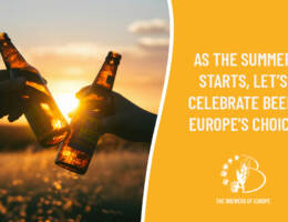 Brewers of Europe: con l’arrivo dell’estate celebriamo la birra, la scelta d’Europa