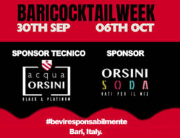 Orsini Soda e Acqua Orsini: Qualità e Territorio alla prima Bari Cocktail Week