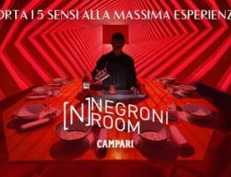 Campari porta a Firenze “Negroni Room Experience”: l’esperienza immersiva dedicata al Cocktail Negroni