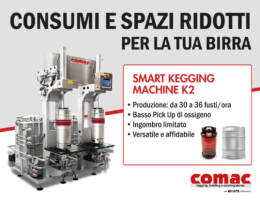 Co.Mac K2 Smart Kegging Machine: la soluzione perfetta per l’infustamento in spazi ridotti