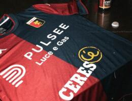 Per i fuoriclasse del tifo Ceres “C’è”: il brand diventa partner del Genoa e lancia una maglia L. E.