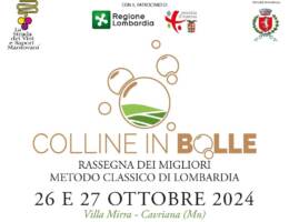 Colline in Bolle 2024 con gli Spumanti Classici Lombardi in Festa