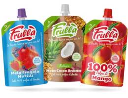 Futura Frullà: la frutta buona è sempre con tè; rinnovo immagine e restyling packaging