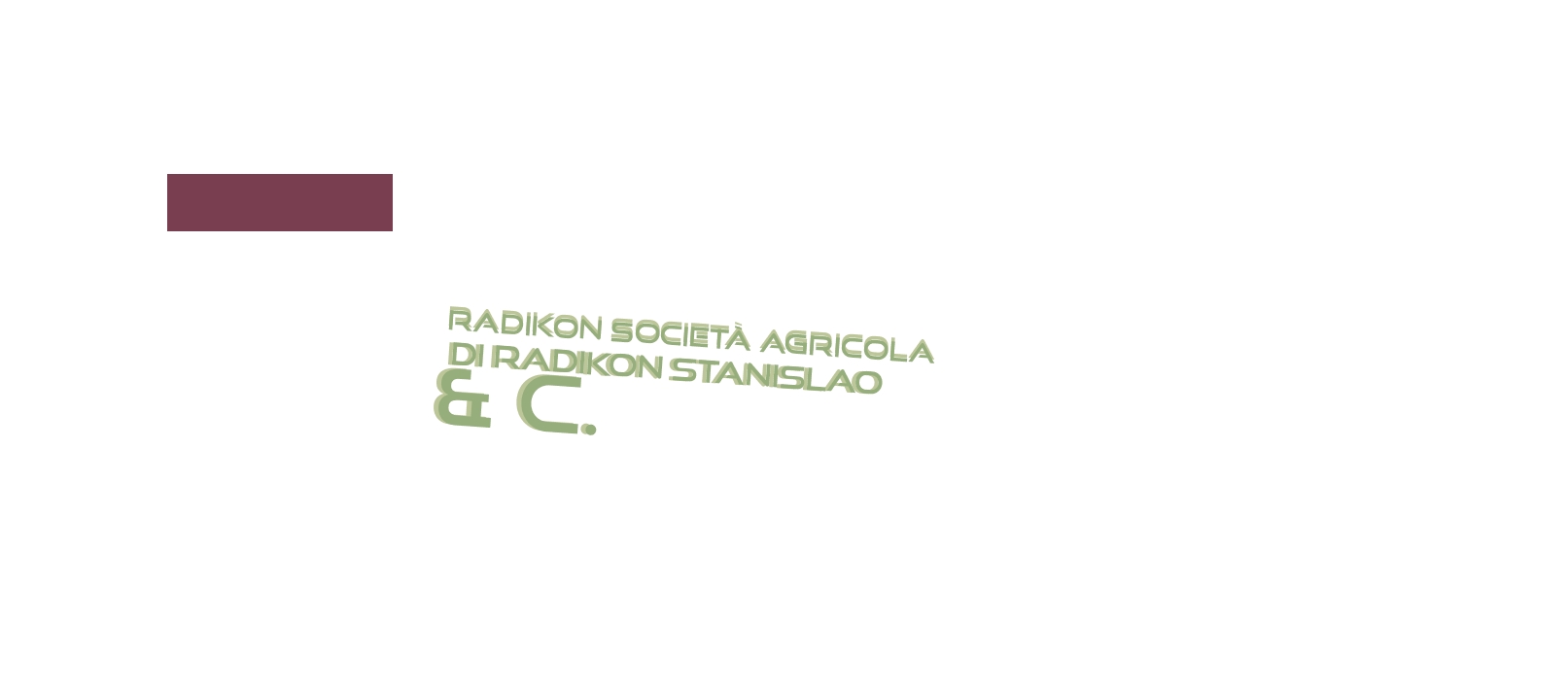 logo Radikon Società Agricola di Radikon Stanislao & C.