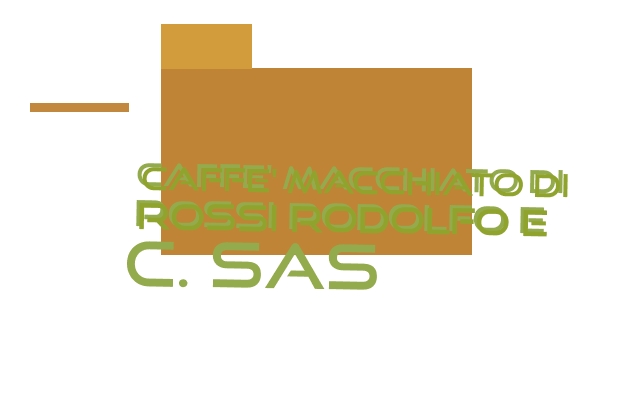 logo Caffe‘ Macchiato di Rossi Rodolfo e C. Sas
