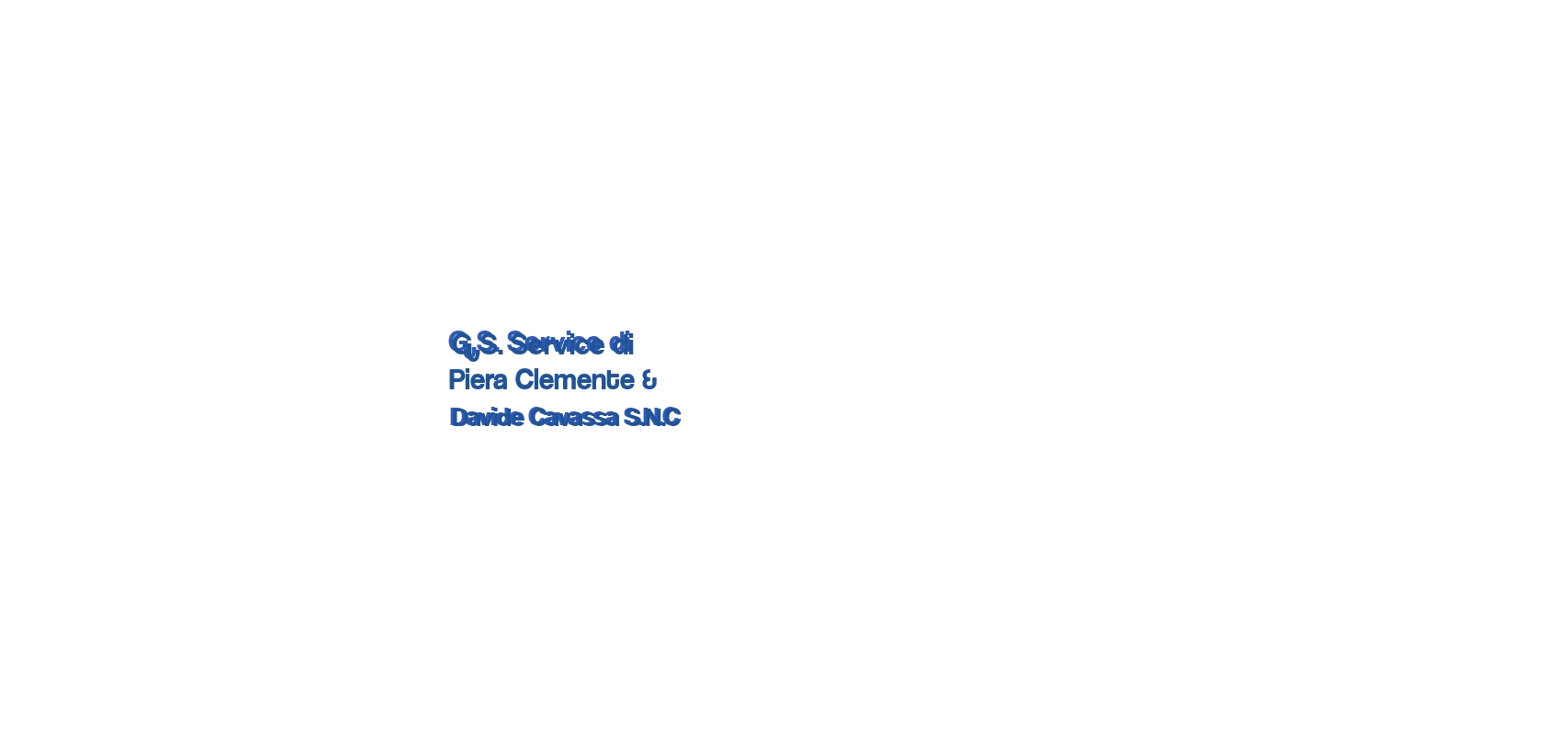 logo G.S. Service di Piera Clemente & Davide Cavassa S.N.C