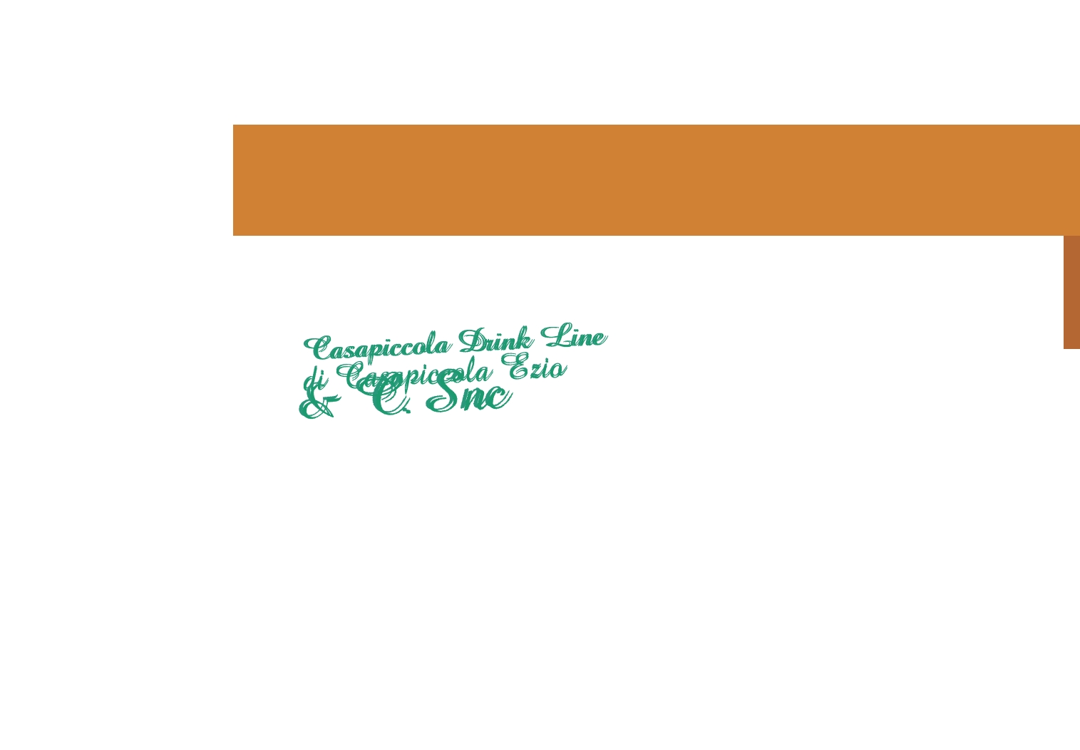 logo Casapiccola Drink Line di Casapiccola Ezio & C. Snc