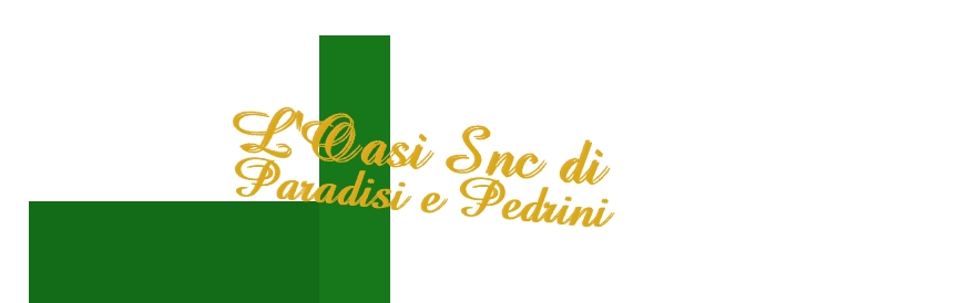 logo L‘Oasi Snc di Paradisi e Pedrini